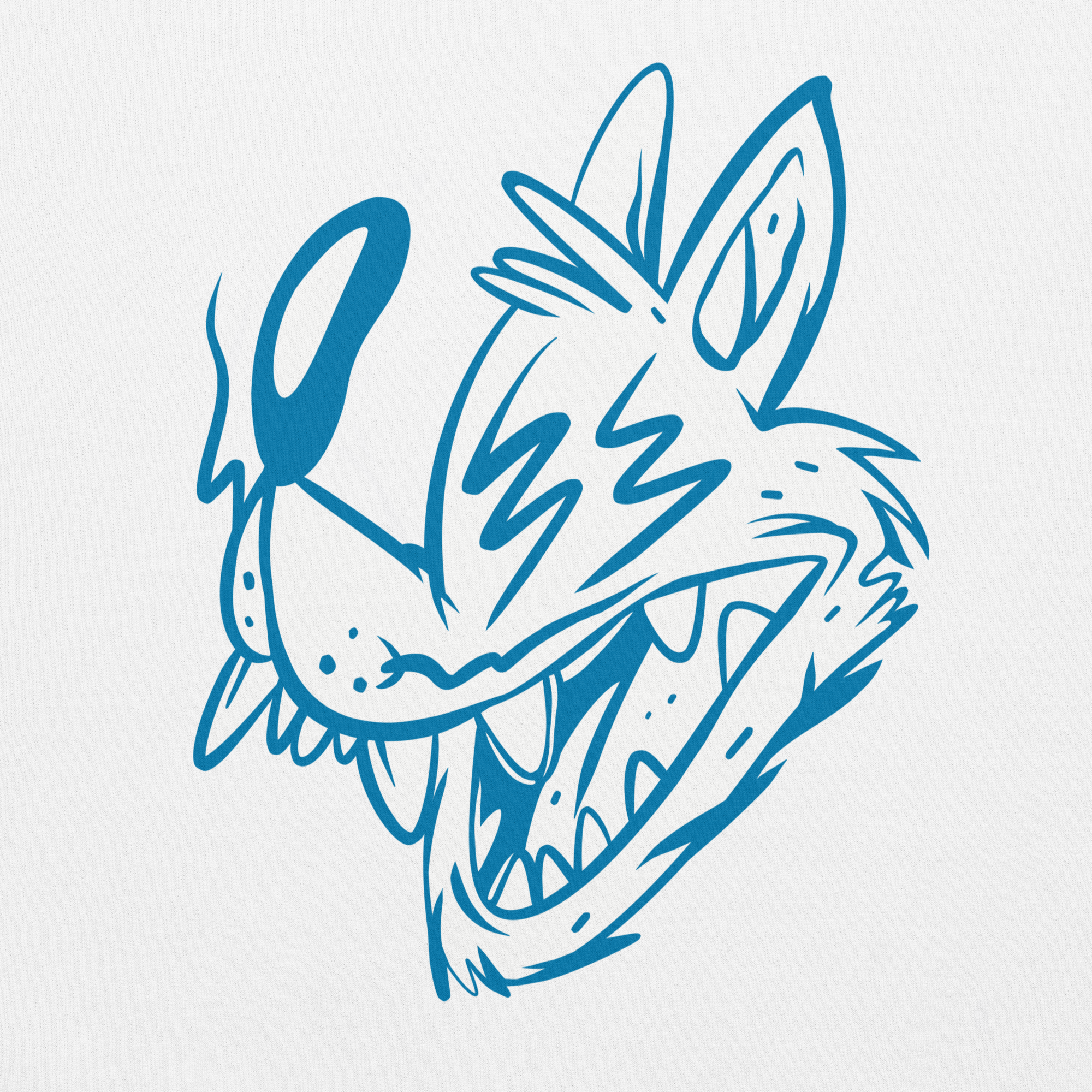 Sudadera con capucha unisex lobo colección